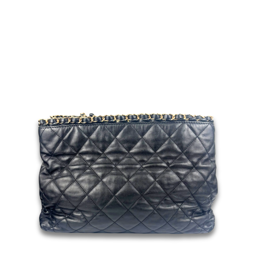 Chanel Black Small Chain Me Tote