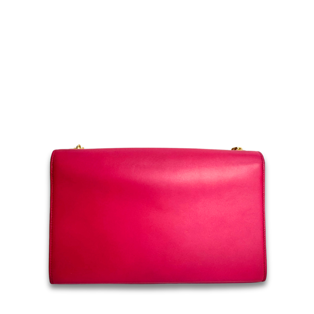 YSL Hot Pink Medium Kate Tassel Chain Bag