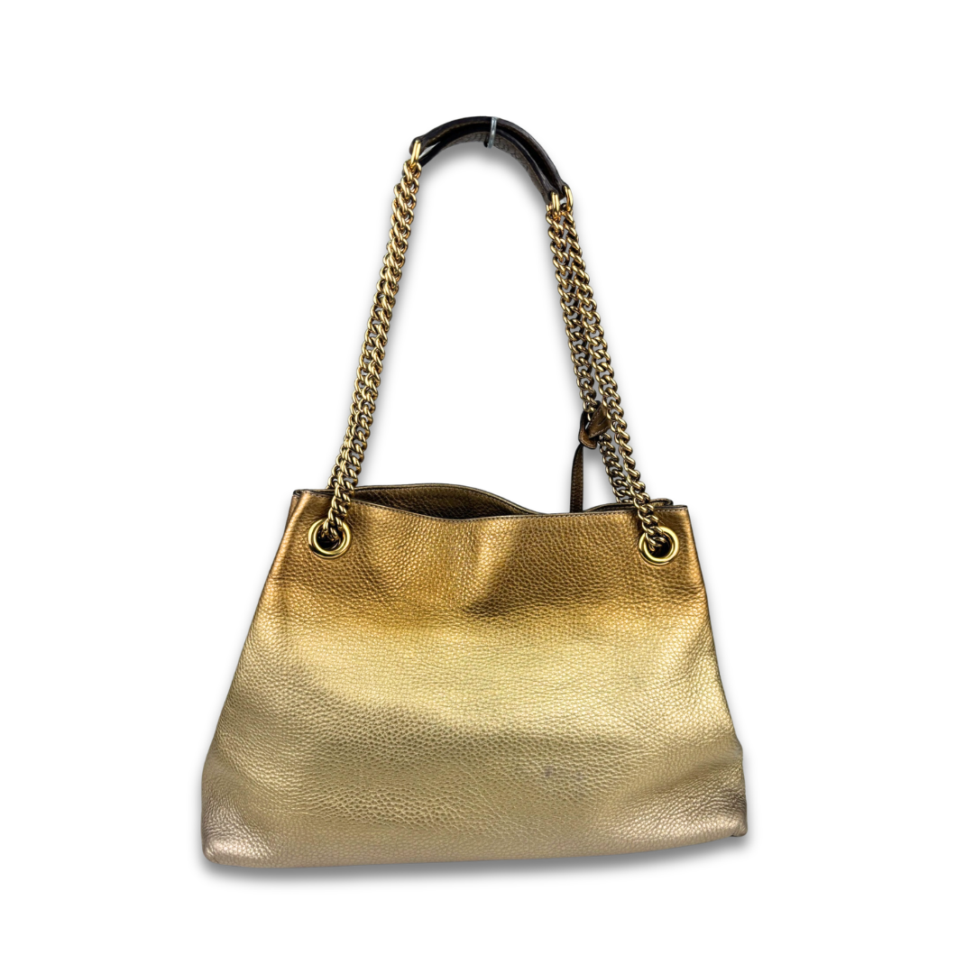 Gucci Soho Metallic Ombre Tote