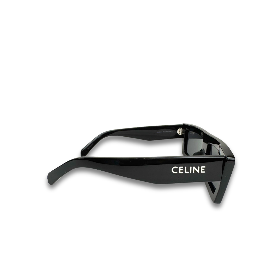 Celine Black Rectangular Sunglasses