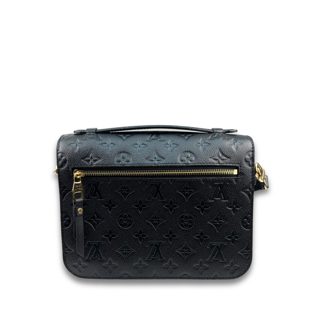 Louis Vuitton Black Empreinte Pochette Métis