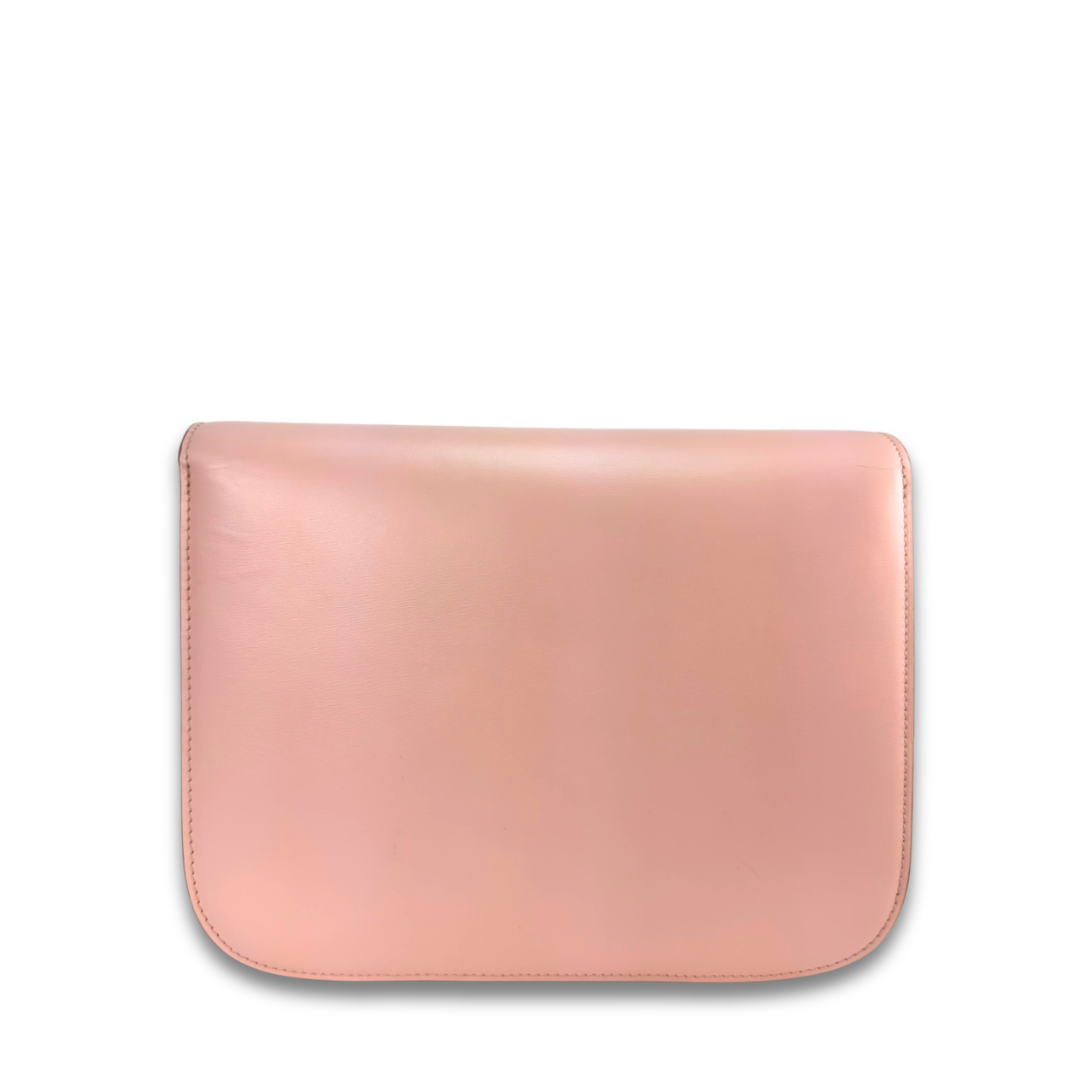 Celine Light Pink Small Calfskin Box Bag