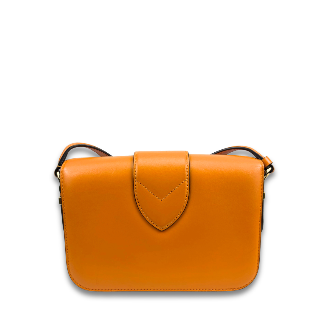 Louis Vuitton Orange Pont 9 Flap Bag
