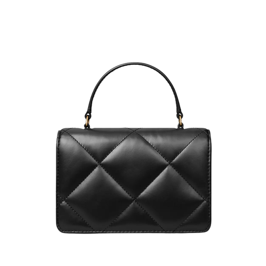 Tory Burch Kira Diamond Quilt Mini Top Handle Chain Wallet