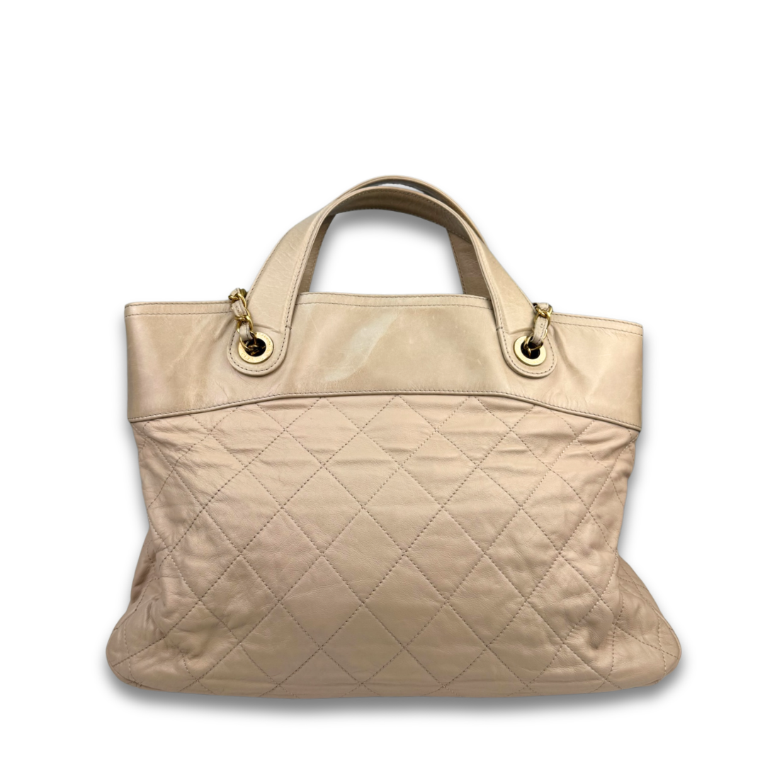 Chanel Beige In The Mix Shopping Tote