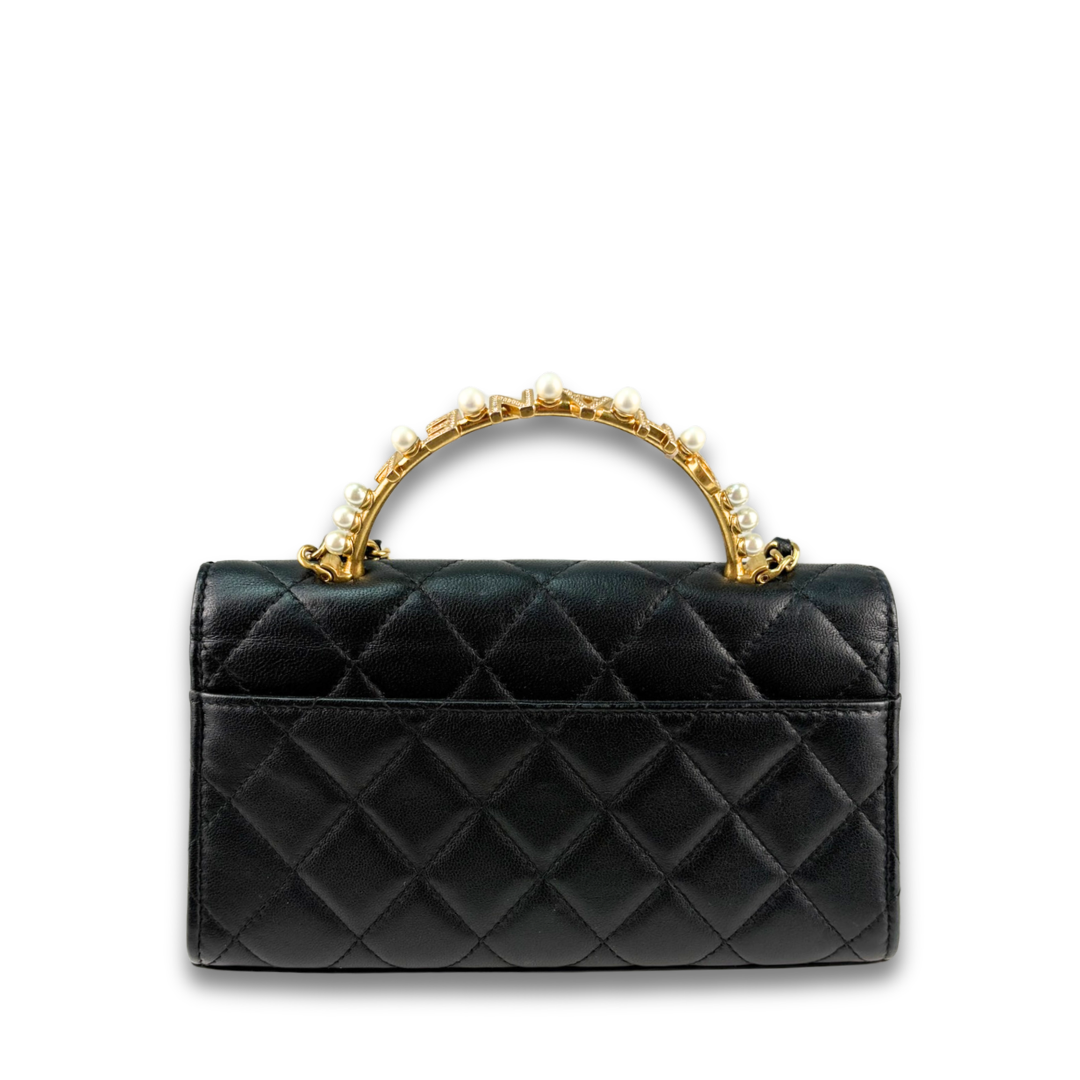 Chanel Pearly Girl Mini Top Handle Bag