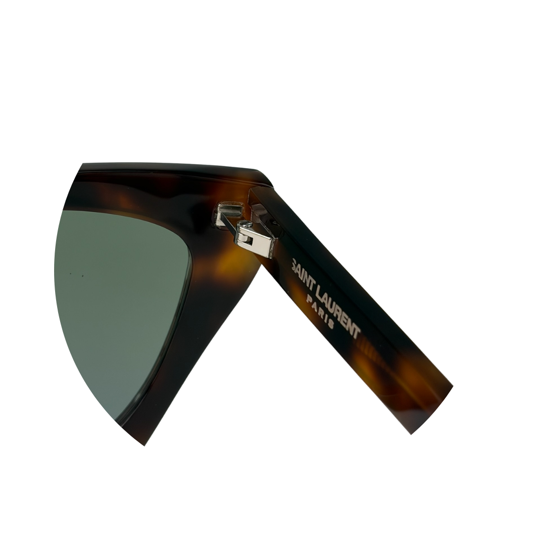 YSL Tortoiseshell Cateye Sunglasses