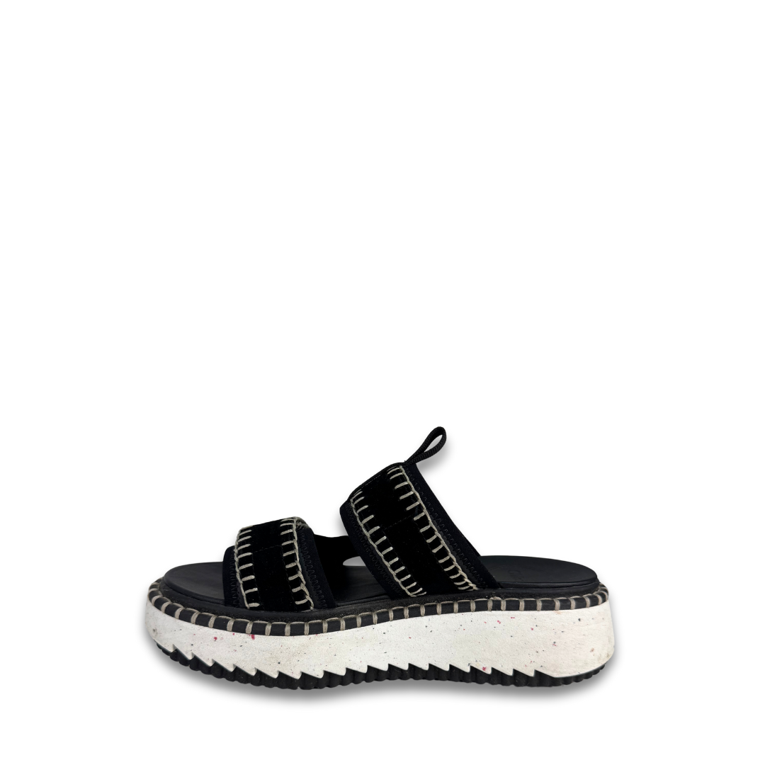 Chloe Platform Lilli Sandals - Size 37