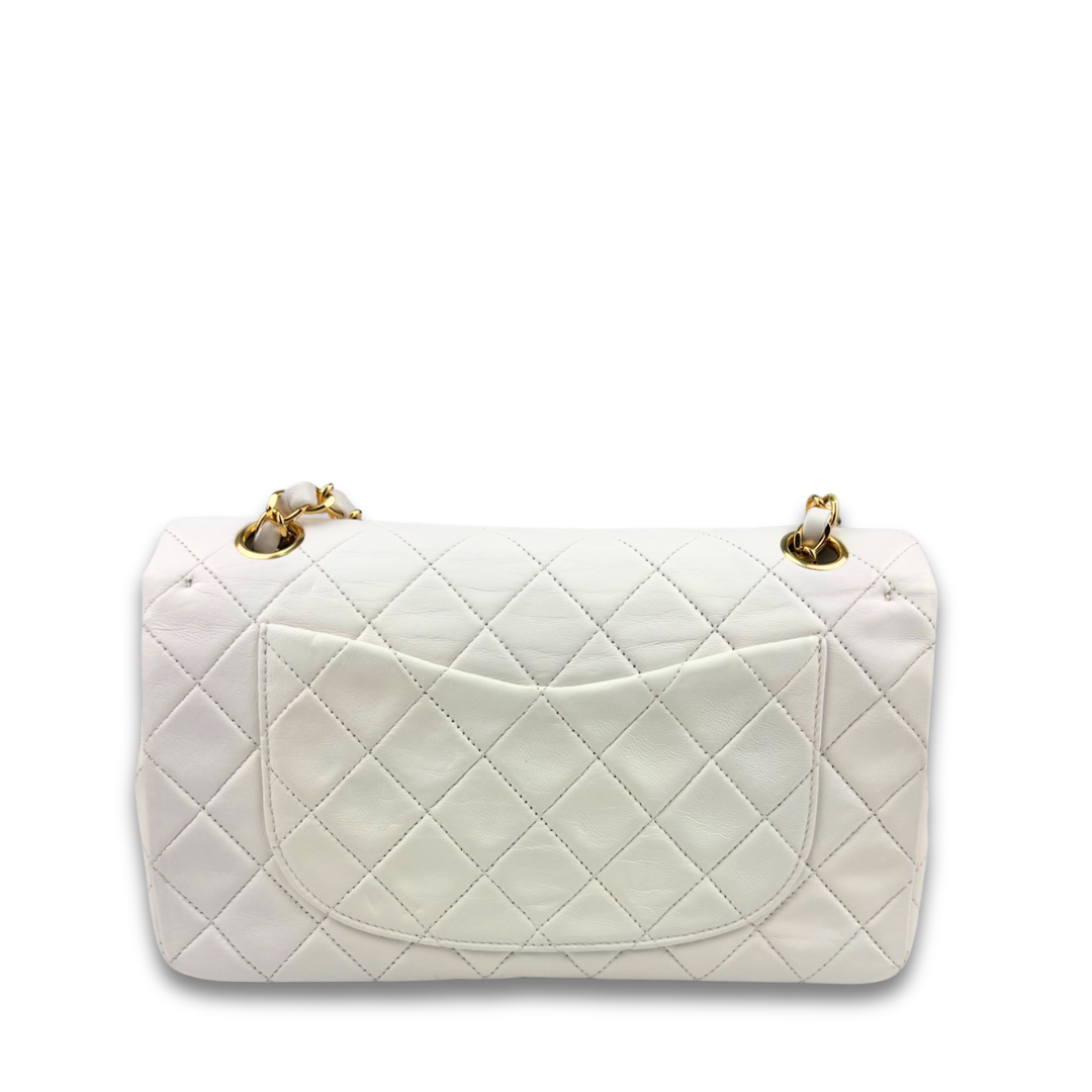 Chanel Classic White Small Double Flap