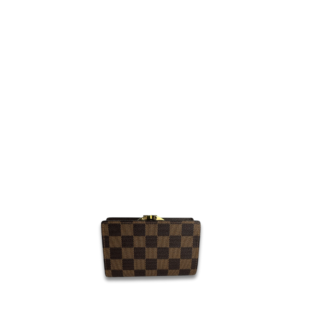 Louis Vuitton Damier Ebene French Purse Wallet