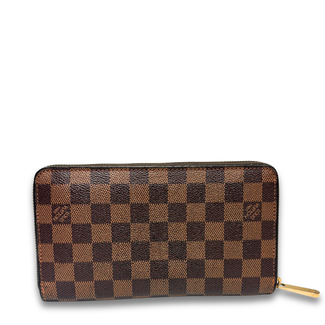 Louis Vuitton Damier Ebene Zippy Organizer Wallet