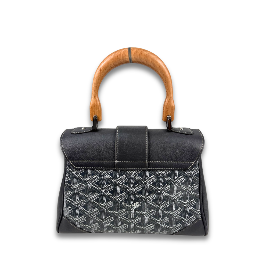 Goyard Grey Mini Saigon Top Handle