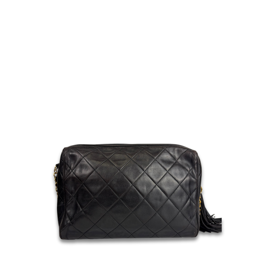 Chanel Lambskin Tassel Camera Bag