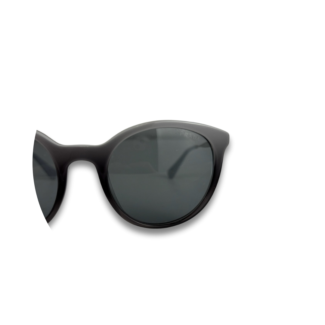 Prada Round Grey Sunglasses