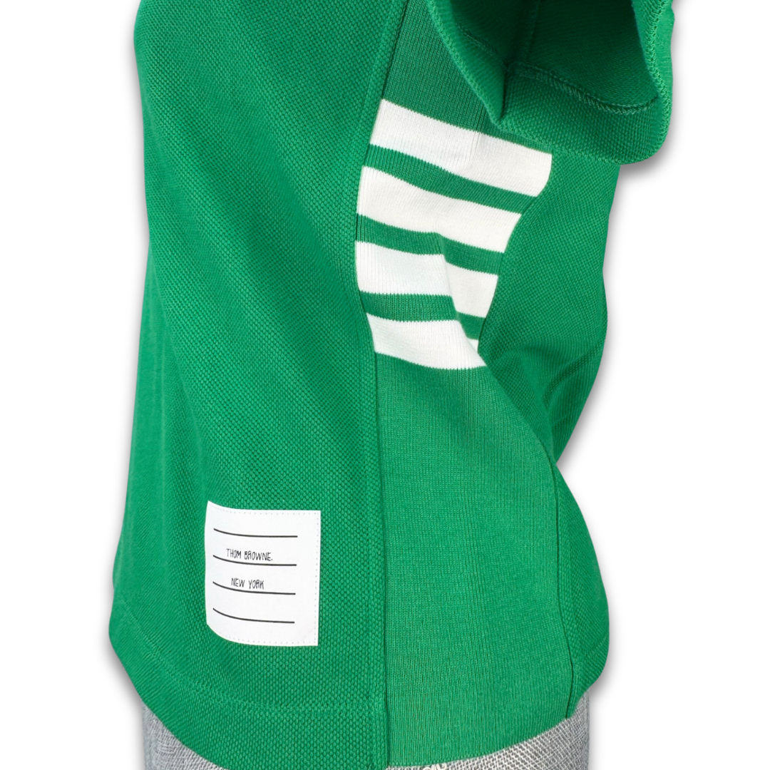 Thom Brown Green 4 Bar T-Shirt - Size 38