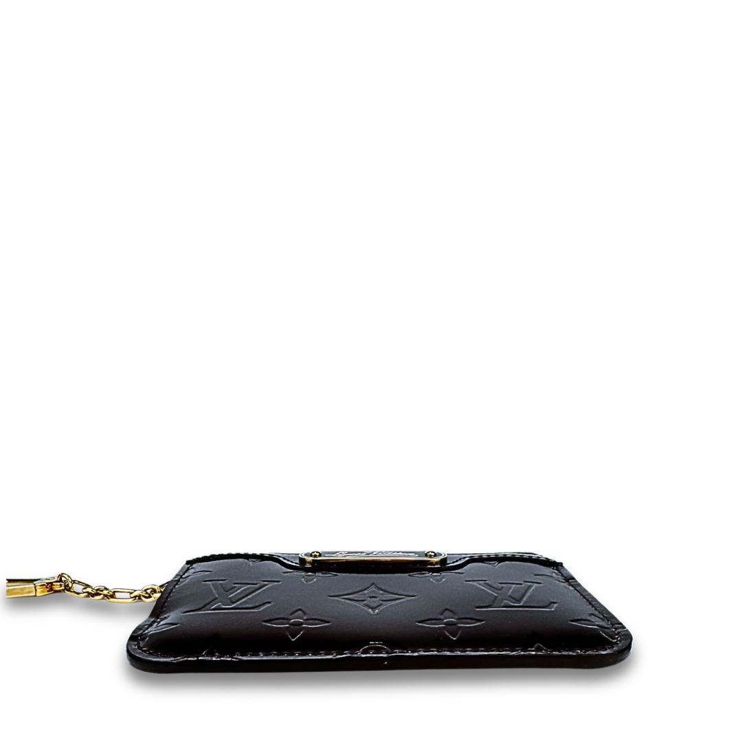 Louis Vuitton Amarante Vernis Key Pouch