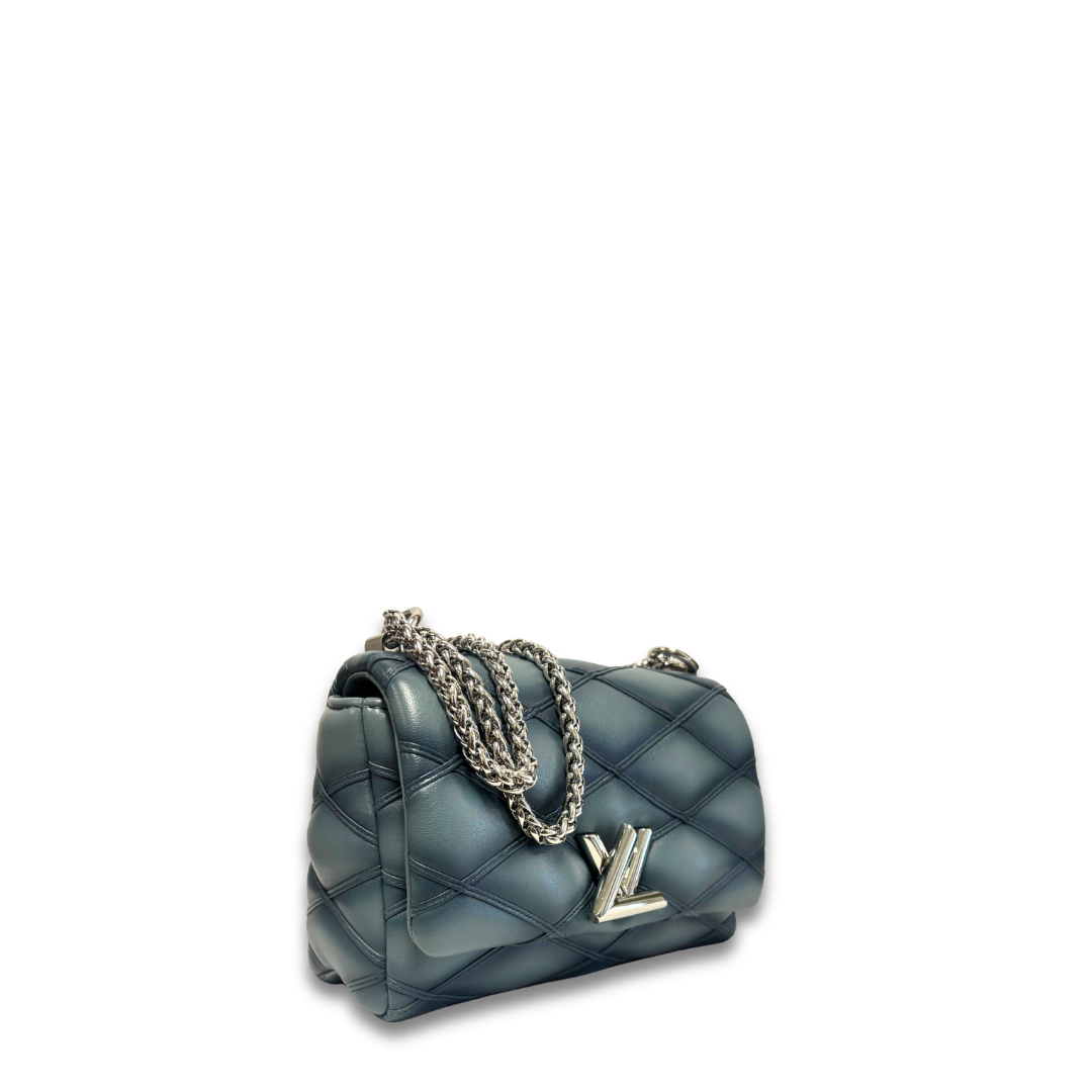 Louis Vuitton Malletage GO-14 PM Bleu Denim