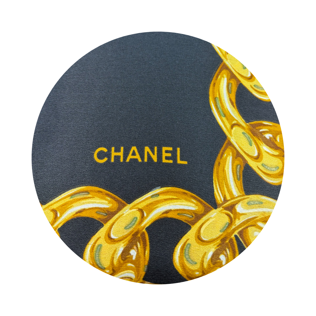 Chanel Multicolor Tweed Camellia Flap Bag