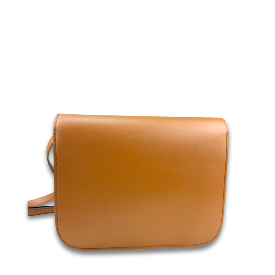 Celine Brown Medium Calfskin Box Bag