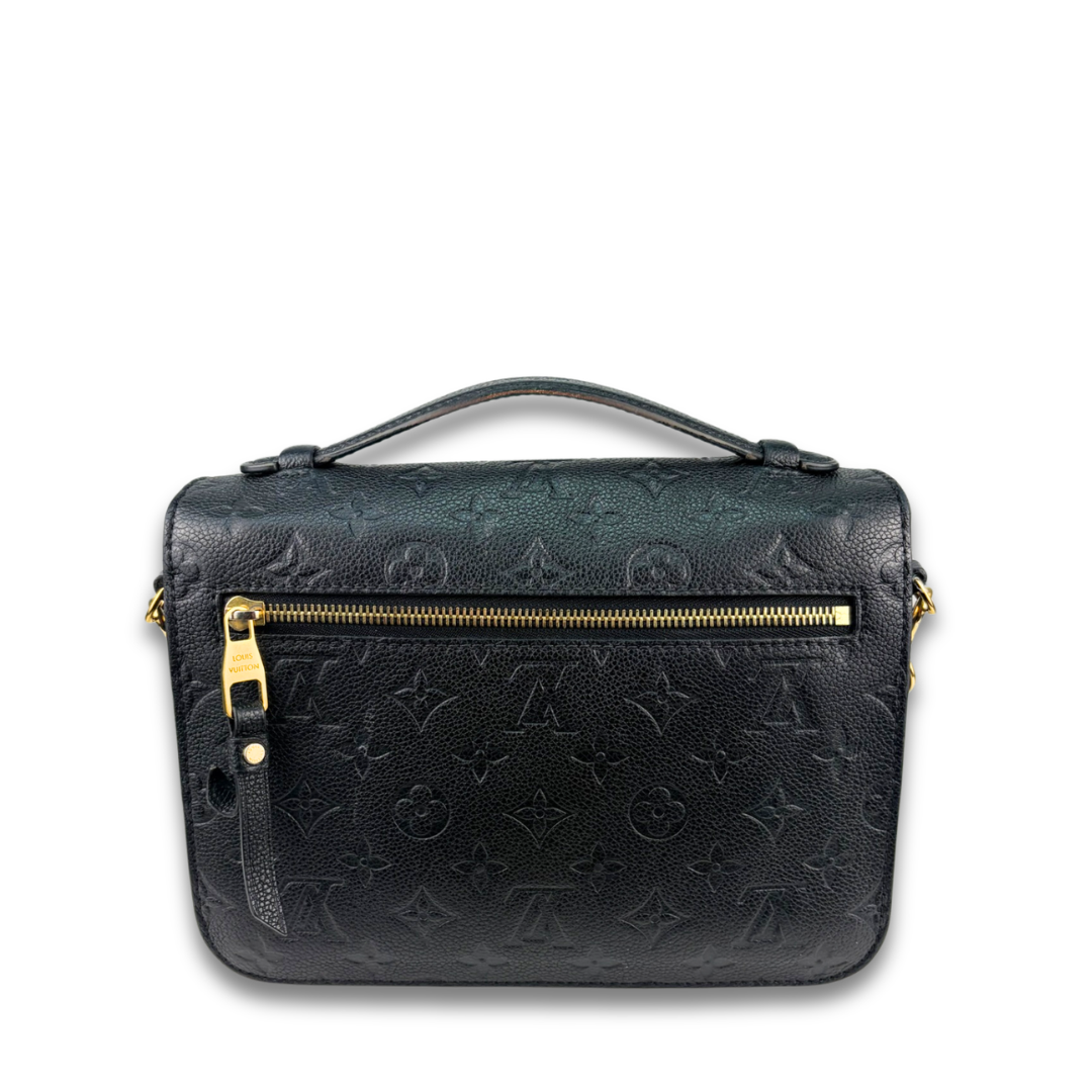 Louis Vuitton Black Empreinte Pochette Métis