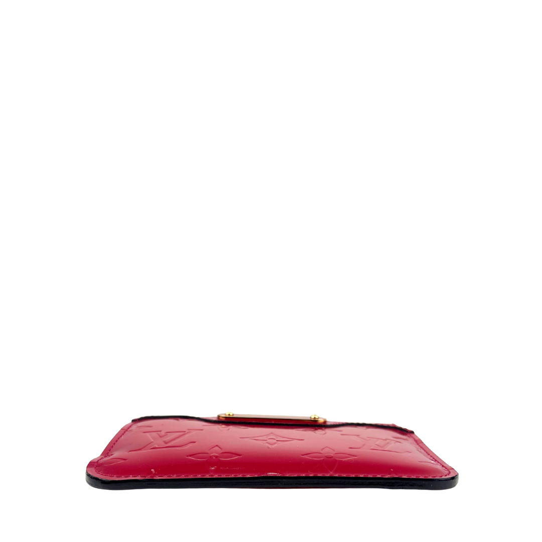 Louis Vuitton Pink Vernis Key Pouch