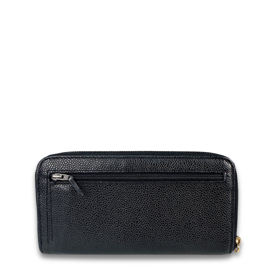 Chanel Caviar Zipper Wallet