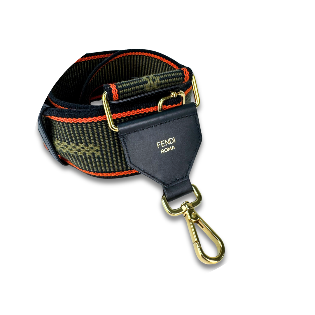 Fendi Canvas Ribbon Strap You