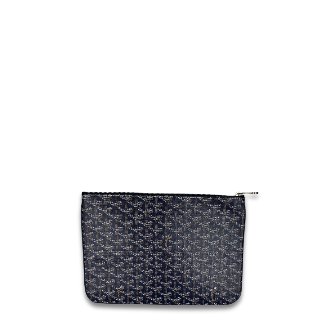 Goyard Navy Senat MM Pouch