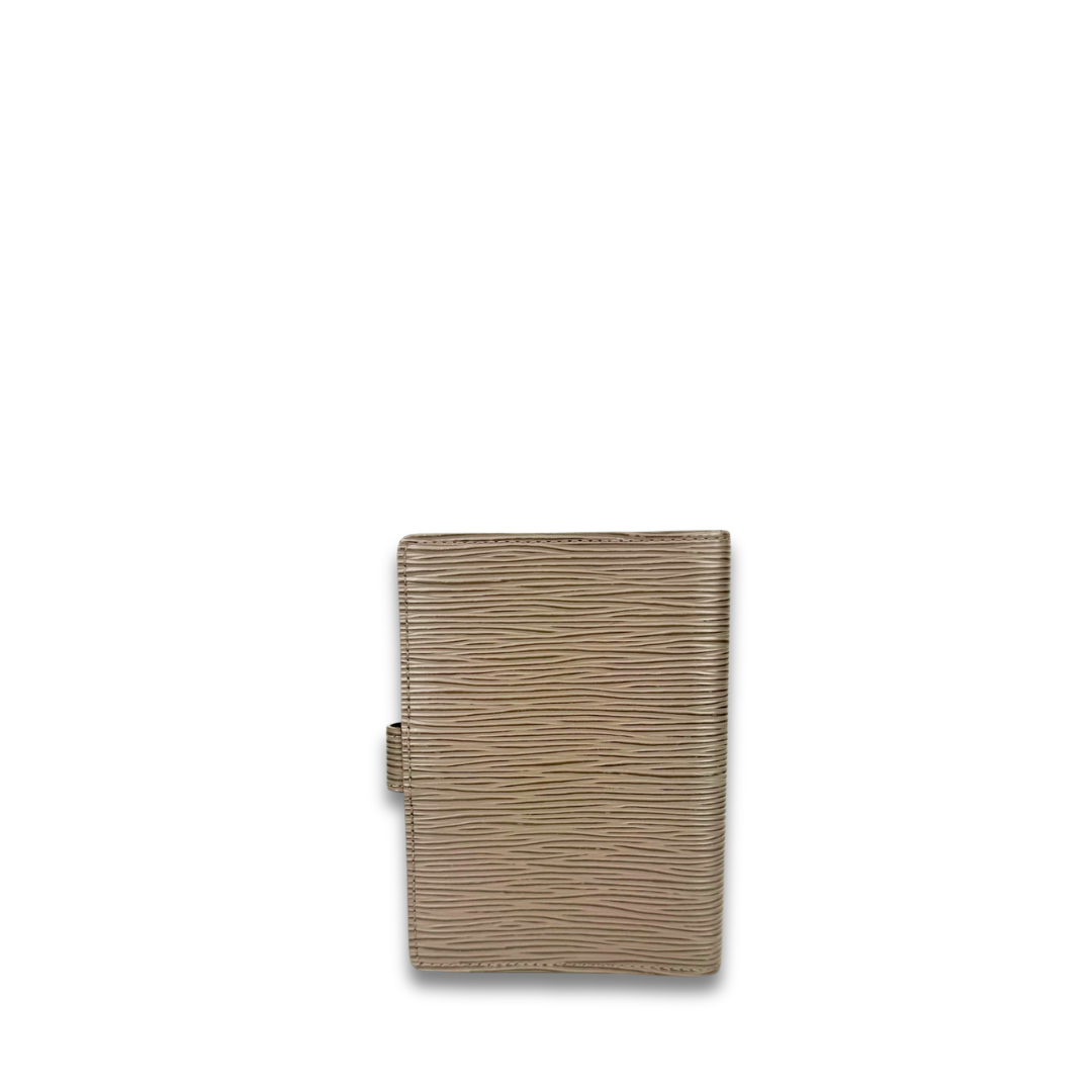 Louis Vuitton Grey Epi Leather Agenda PM