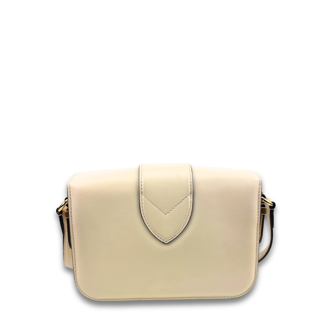 Louis Vuitton Cream Pont 9 Flap Bag