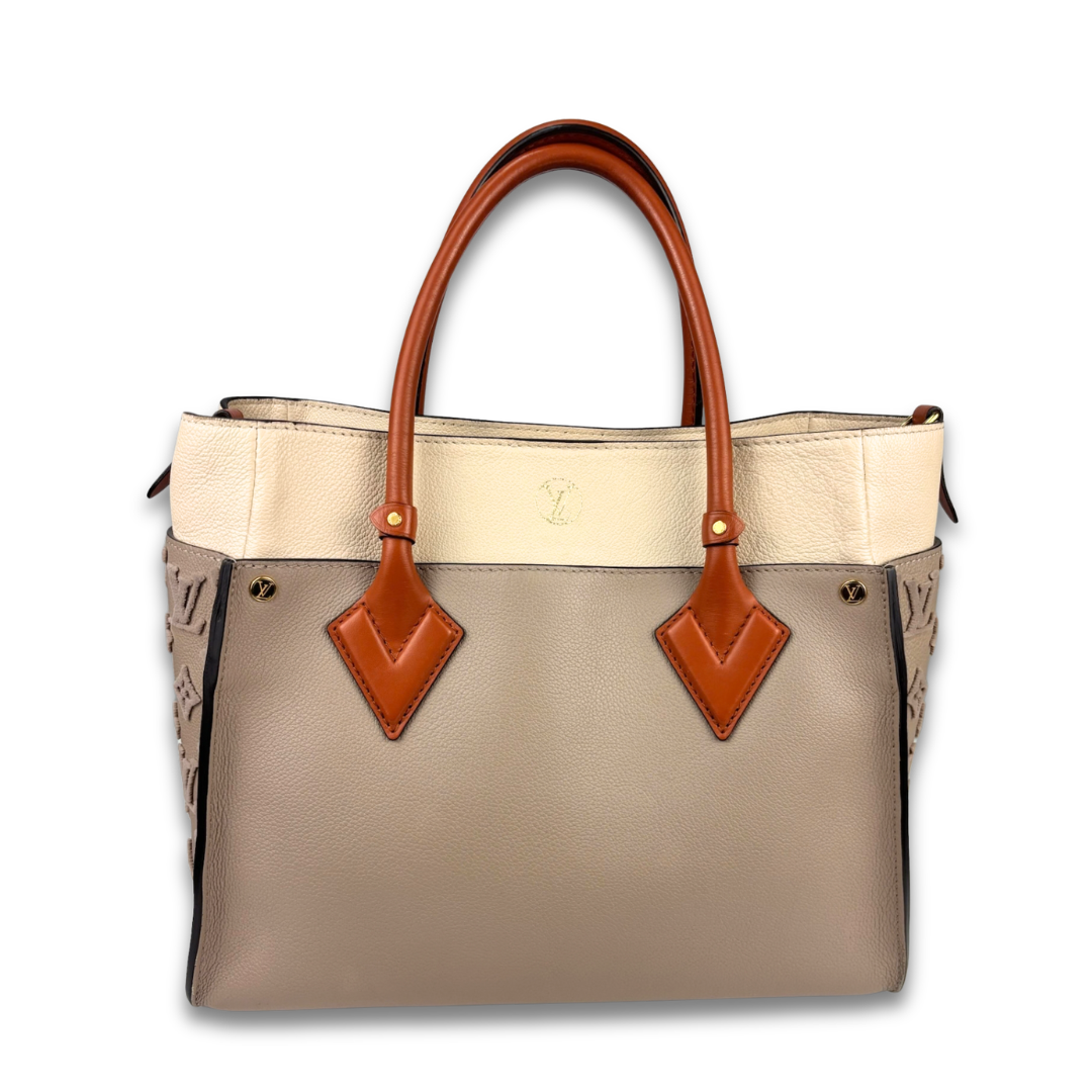 Louis Vuitton Taupe On My Side MM