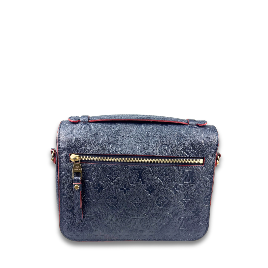 Louis Vuitton Navy Empreinte Pochette Métis