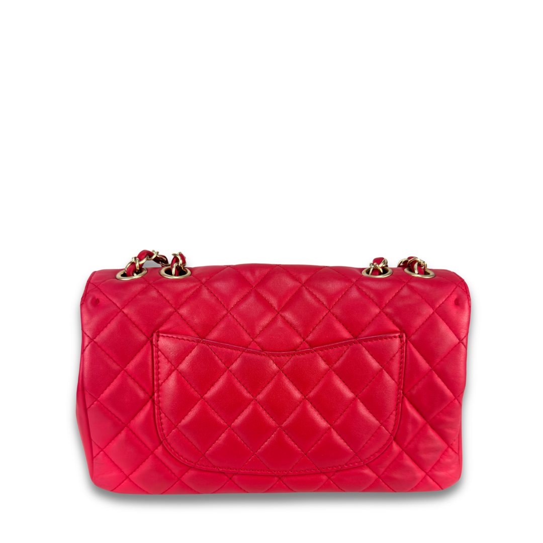 Chanel Red Paris-Seoul Mademoiselle Chic Flap Bag