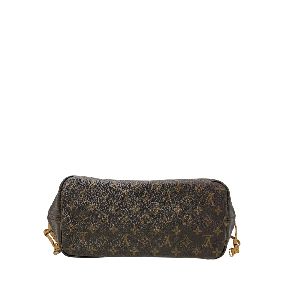 lv neverfull leather