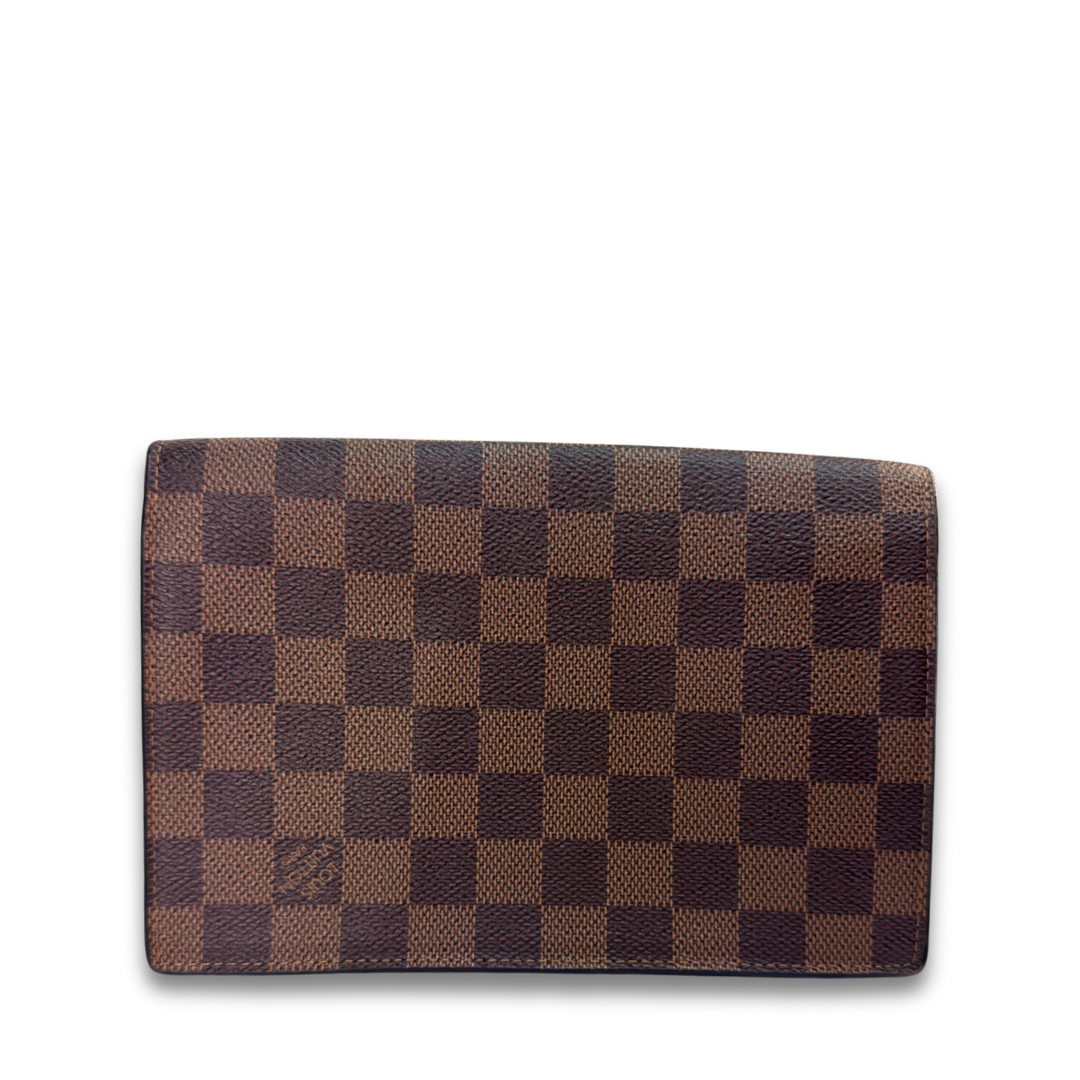 Louis Vuitton Damier Ebene Vavin Chain Wallet