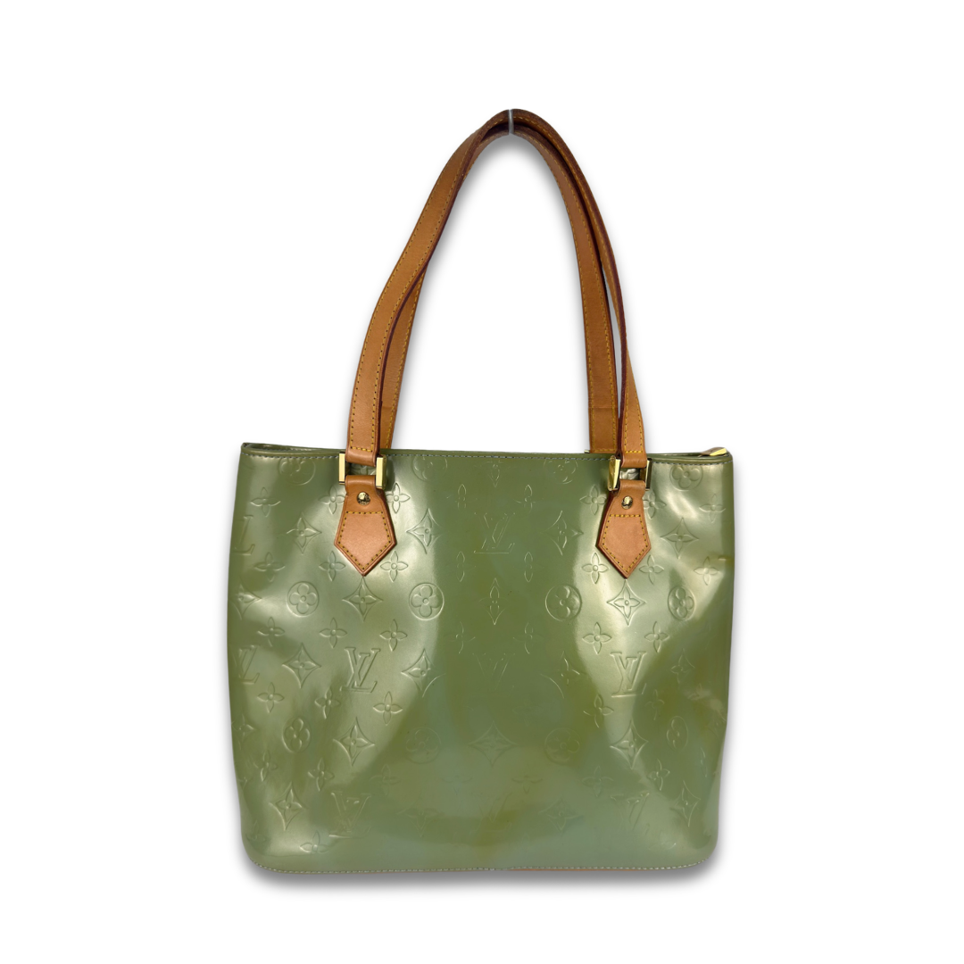 Louis Vuitton Pistachio Vernis Brentwood Tote