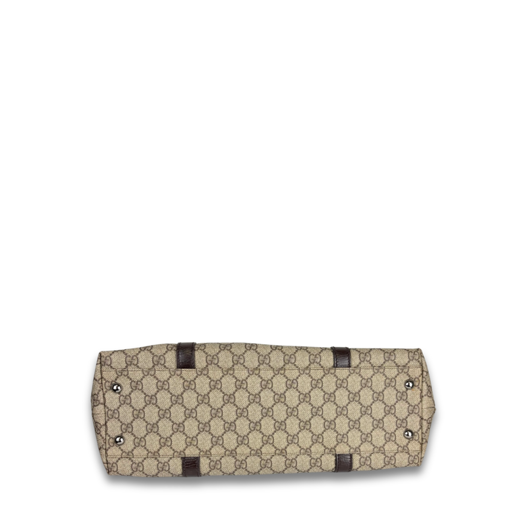 Gucci GG Brown Supreme Tote