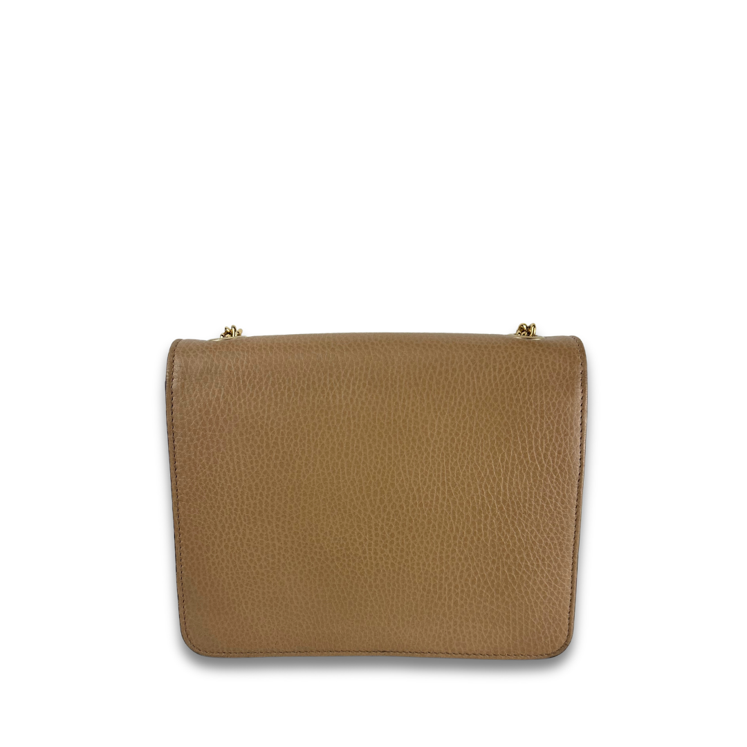 Gucci Beige Interlocking GG Shoulder Bag