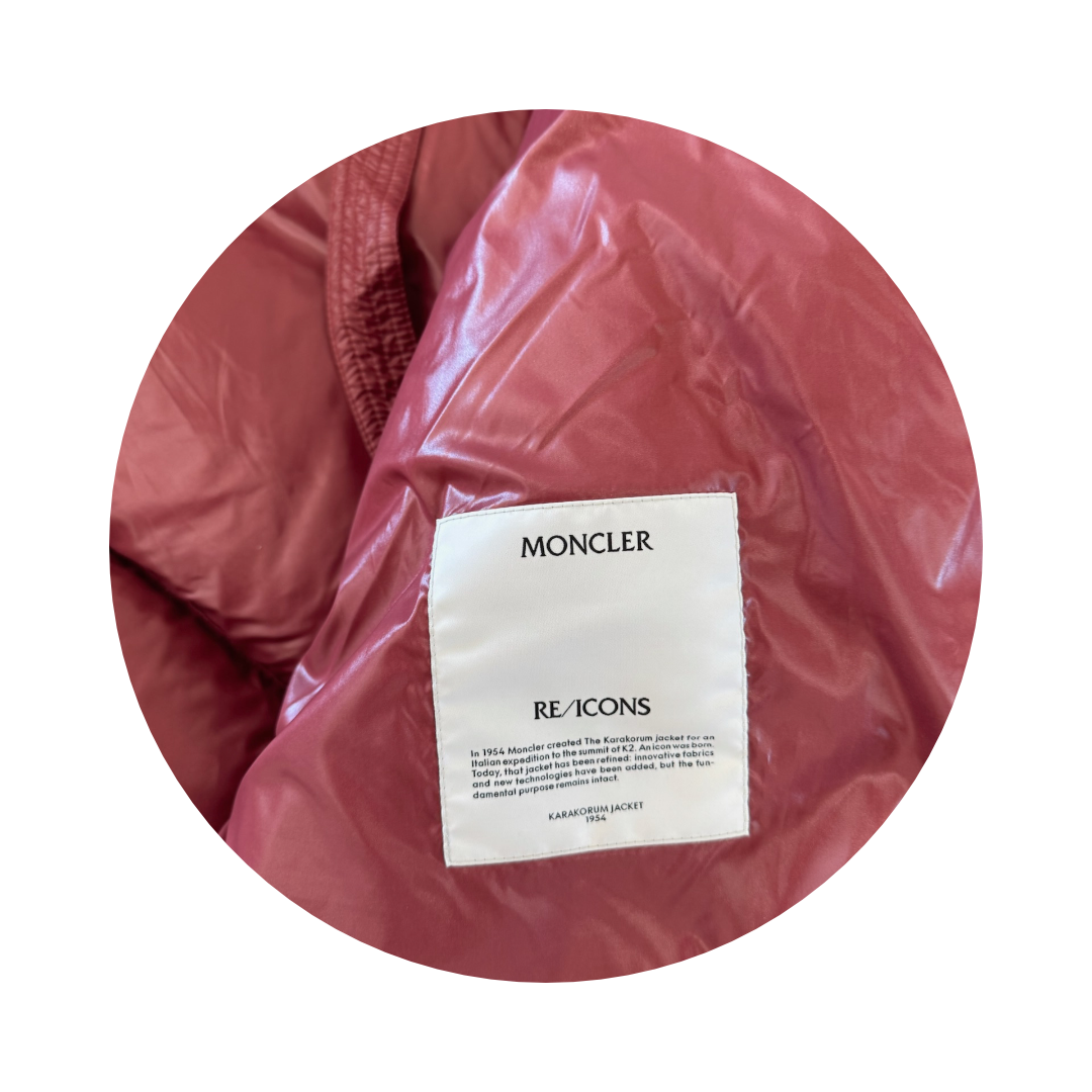 Moncler Pink Karakorum Jacket- Size 1