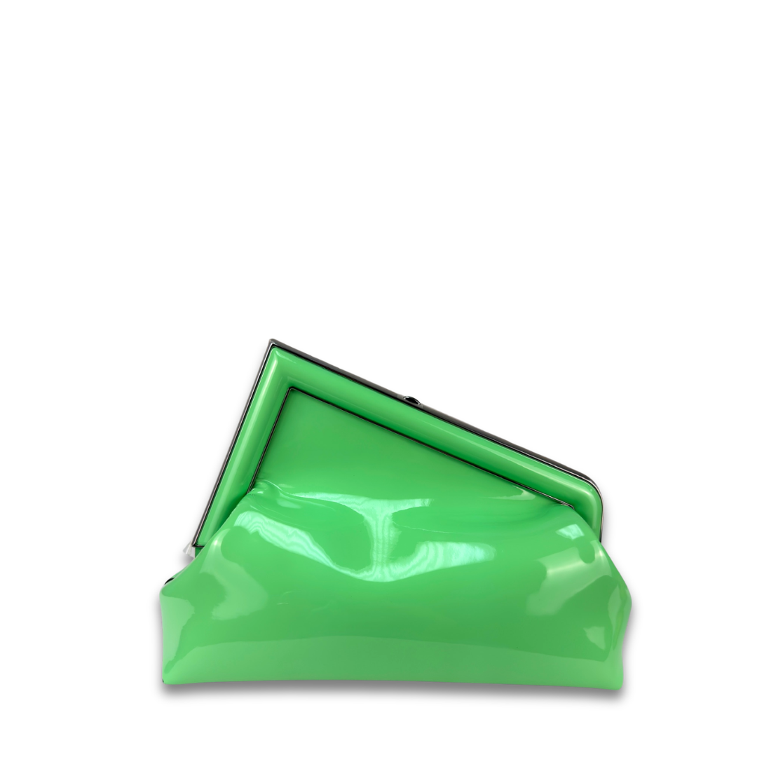 Fendi Lime Green Patent Leather First