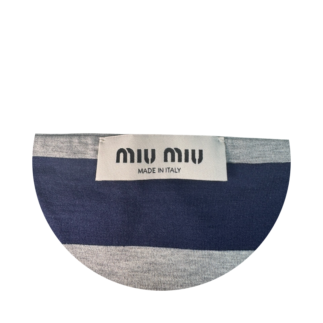 Miu Miu Striped Tube Top - Size M