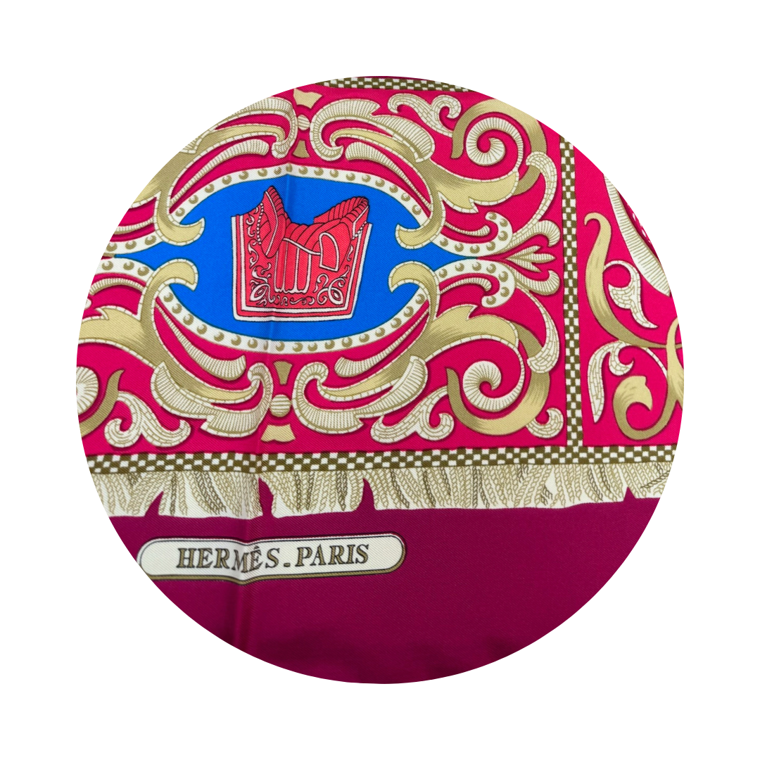 Hermès 'La Presentation' Silk Scarf 90