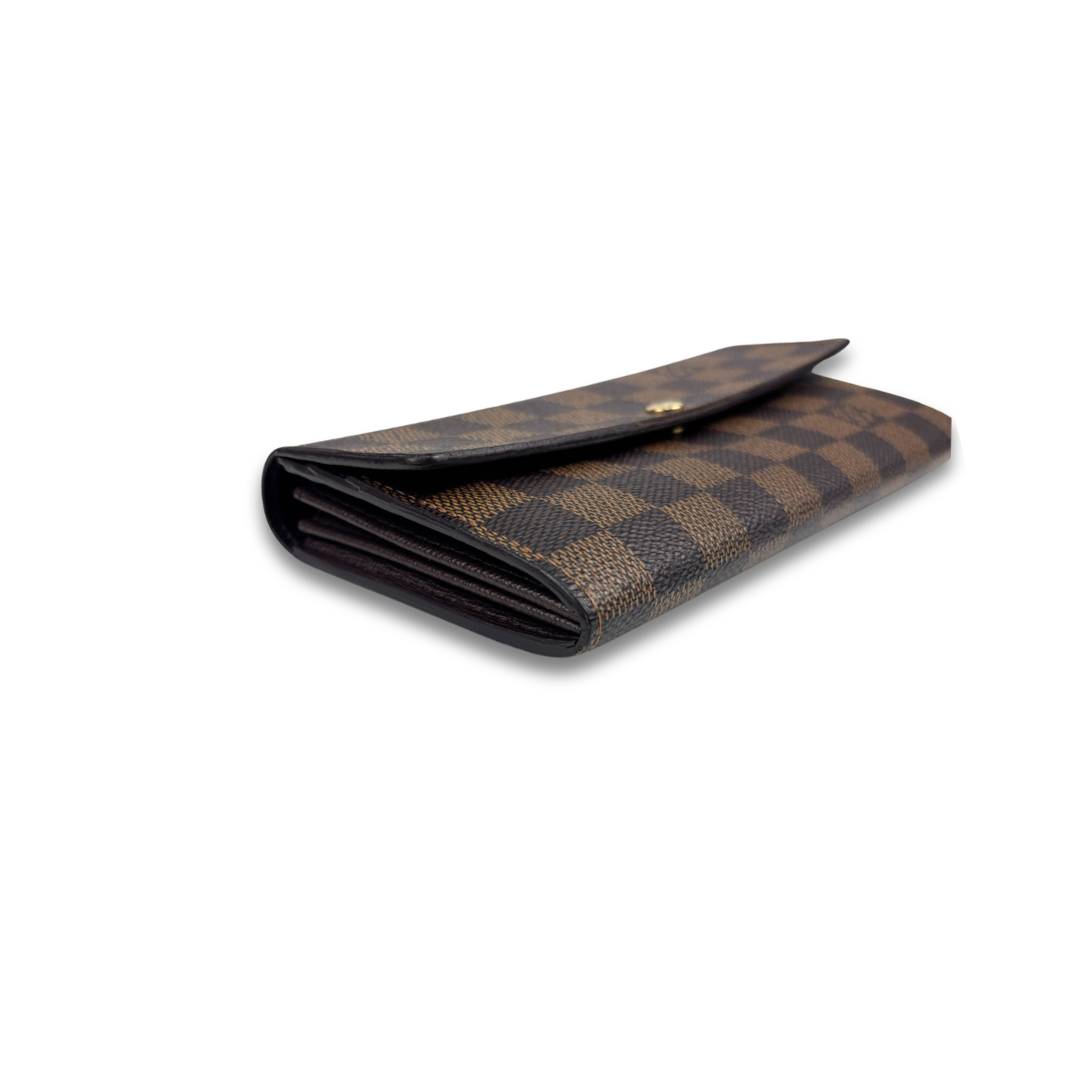 Louis Vuitton Damier Ebene Sarah Wallet