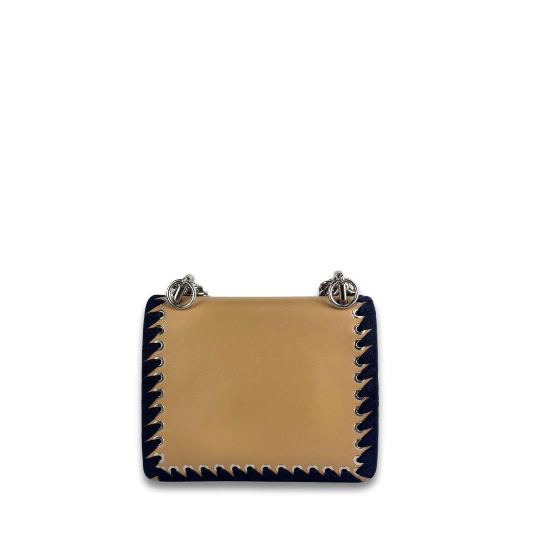 Fendi Mini I Kan Ribbon Whipstich Shoulder Bag