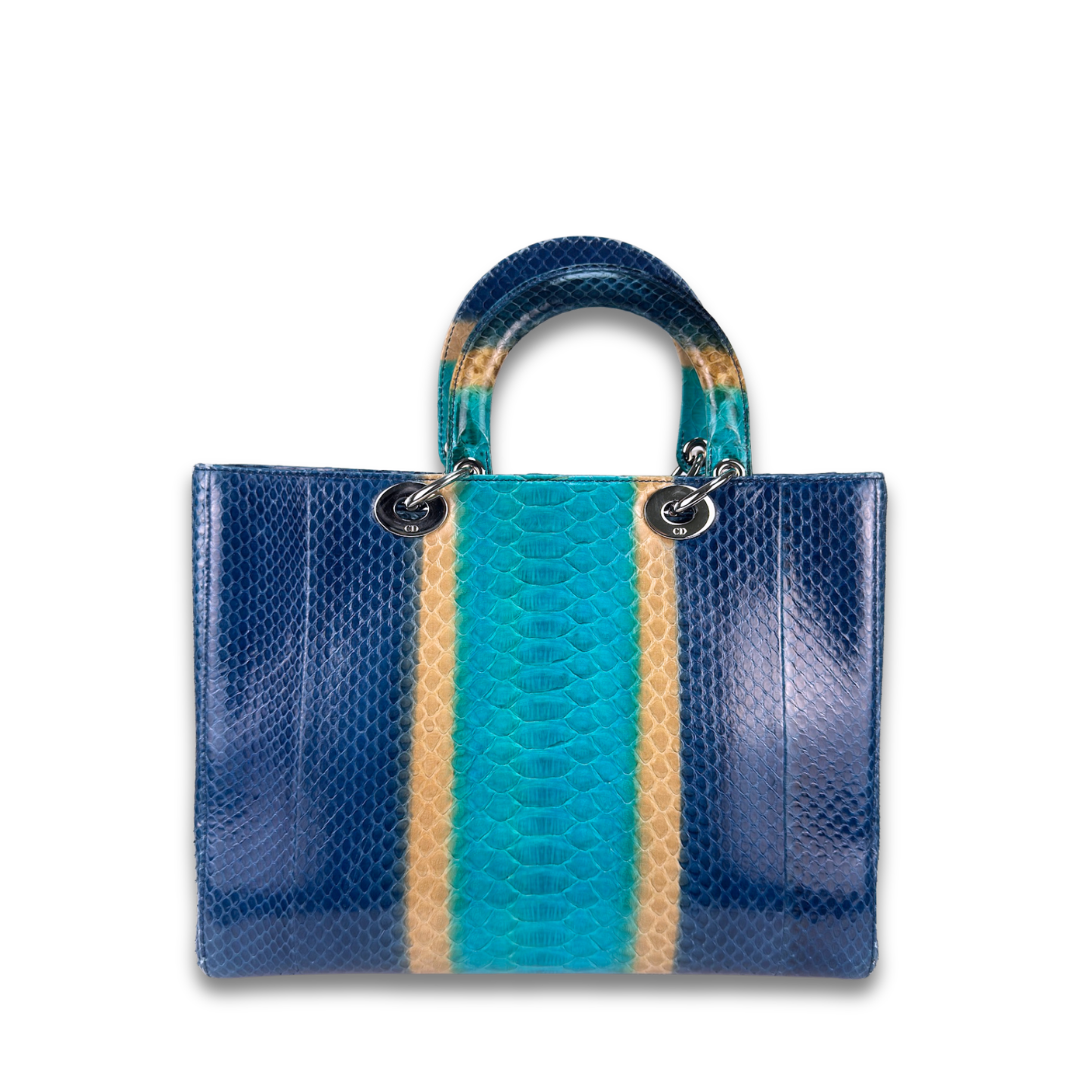 Dior Large Python Lady Dior