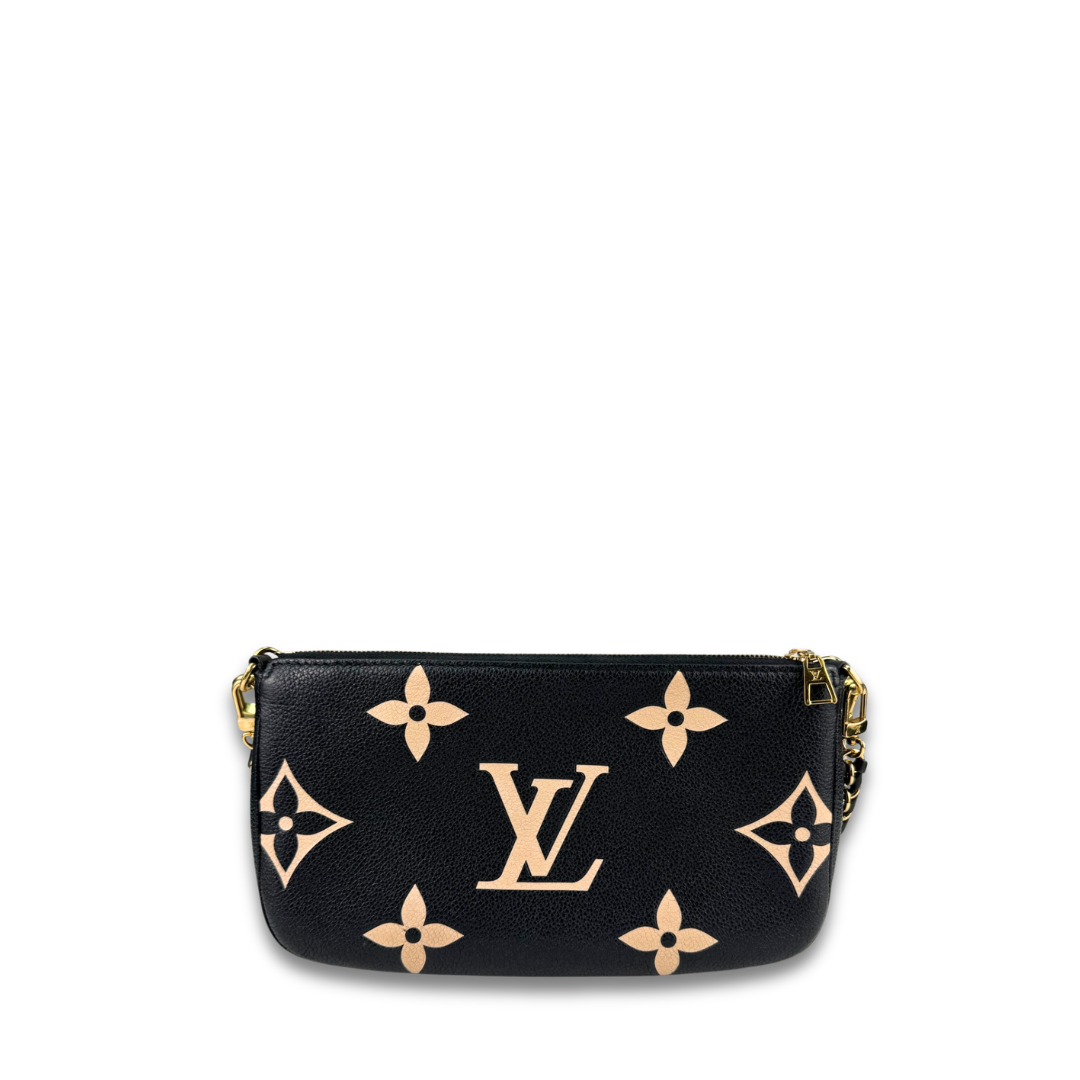 Louis Vuitton Bicolor Empreinte Multi Pochette Accessoires