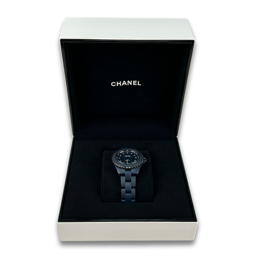 Chanel J12 Matte Navy Ceramic Watch