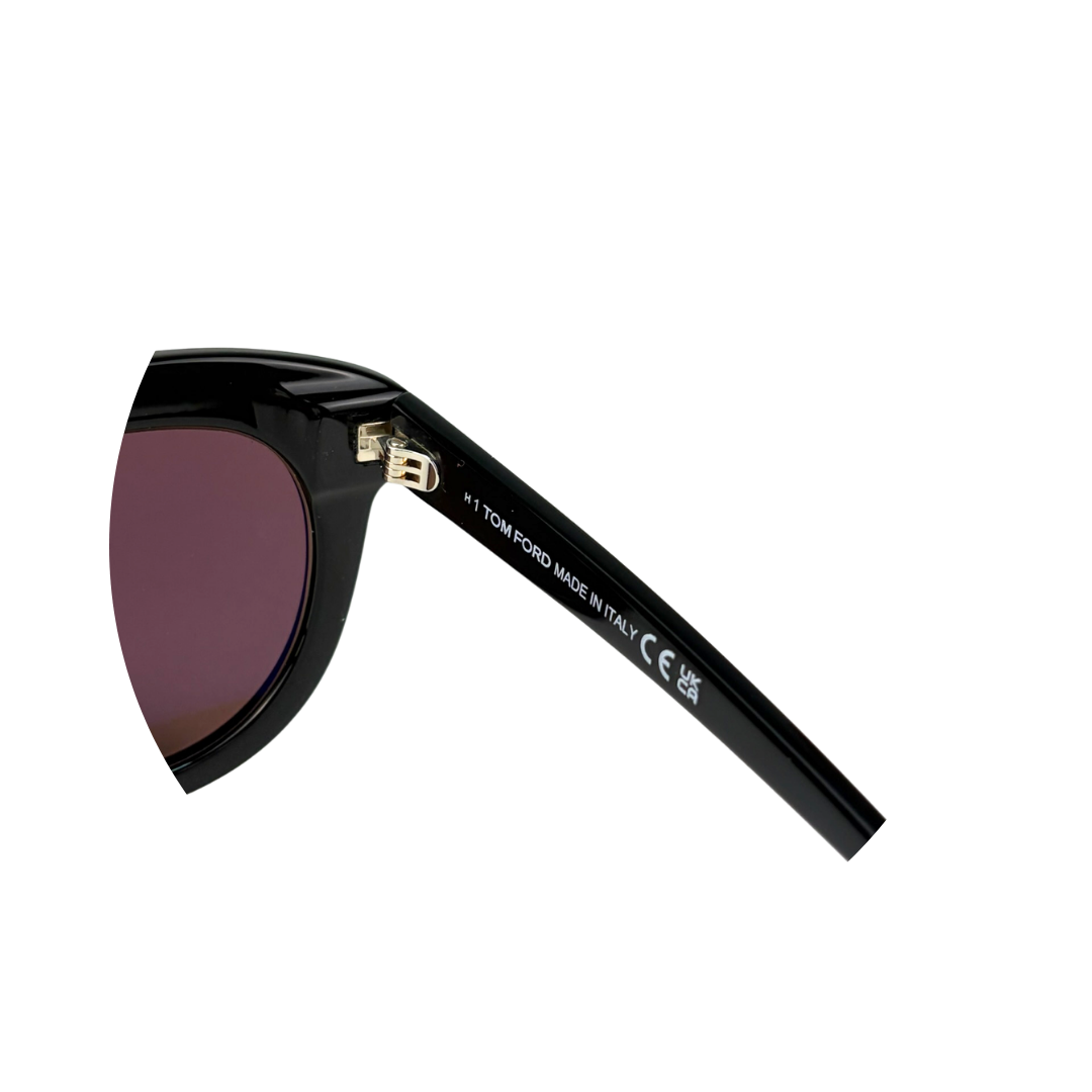 Tom Ford Black Cateye Sunglasses