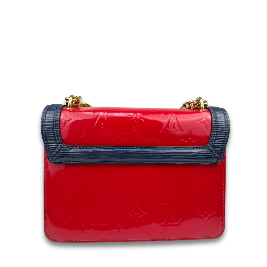 Louis Vuitton Red Vernis Wynwood Bag