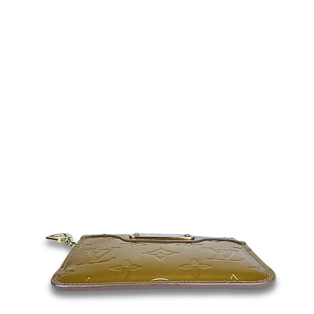 Louis Vuitton Bronze Vernis Key Pouch